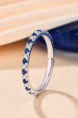 Moissanite Lab-Grown Sapphire Rings - Flyclothing LLC