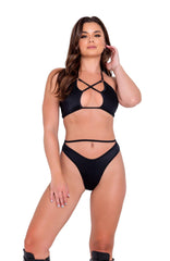 Roma Costume Criss-Cross Bikini Top - Flyclothing LLC