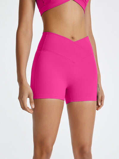 High Waist Active Shorts - Flyclothing LLC