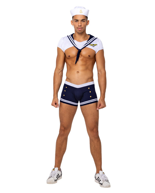 Roma Costume 6179 3PC Mens Sailor Stud