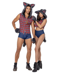 Roma Costume 6187 3PC Mens Full Moon Werewolf