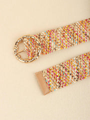 Multicolored Wide Belt - Trendsi