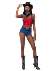 Roma Costume 6196 4PC Western Cowgirl