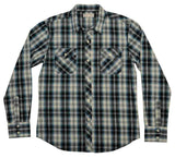 Pila Design Teal Plaid Shirt - Flyclothing LLC