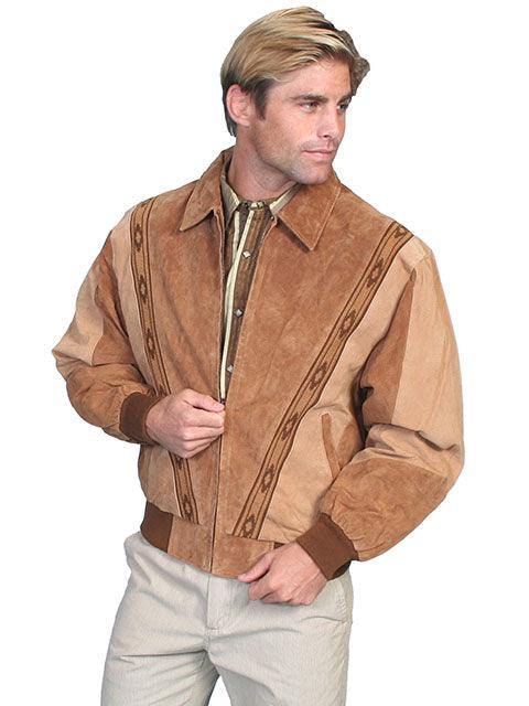 Scully CAFE BROWN/CAMEL PRAIRIE JACKET - Flyclothing LLC