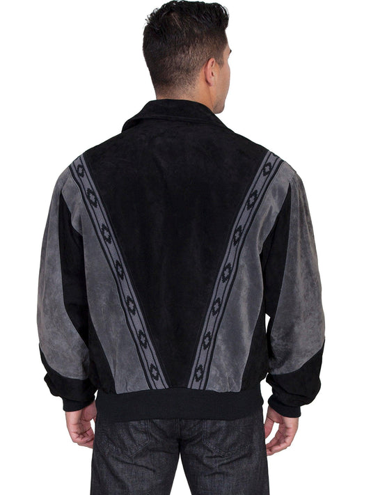 Scully BLACK W/DK GREY PRAIRIE JACKET - Flyclothing LLC