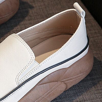 Chunky Slip On Shoes - Trendsi