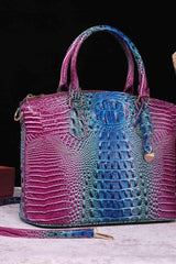 Gradient PU Leather Handbag - Trendsi