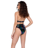 Roma Costume Vinyl High-Waisted Shorts - Flyclothing LLC