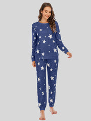 Star Top and Pants Lounge Set - Flyclothing LLC