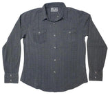 Pop Icon Navy Textured Shirt - Flyclothing LLC