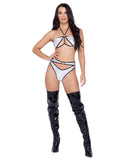 Roma Costume Ring Hologram Key Hole Top