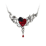 Alchemy Gothic The Blood Rose Heart Pendant - Alchemy Gothic