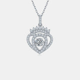 Moissanite 925 Sterling Silver Necklace - Flyclothing LLC