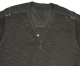 PX Clothing Two Button Slub Henley Shirt - PX Clothing