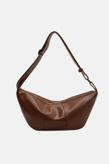 PU Leather Sling Bag - Trendsi