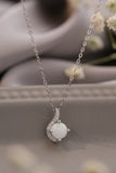 Sweet Beginnings Opal Pendant Necklace - Flyclothing LLC