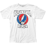 Grateful Dead Llogo/Steal Your Face fitted jersey tee - Flyclothing LLC