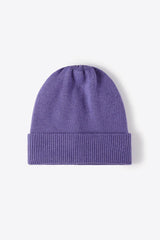 Cuff Knitted Beanie - Trendsi