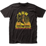 Sun Records Singing fitted jersey tee - Flyclothing LLC