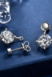 4 Carat Moissanite Drop Earrings - Flyclothing LLC