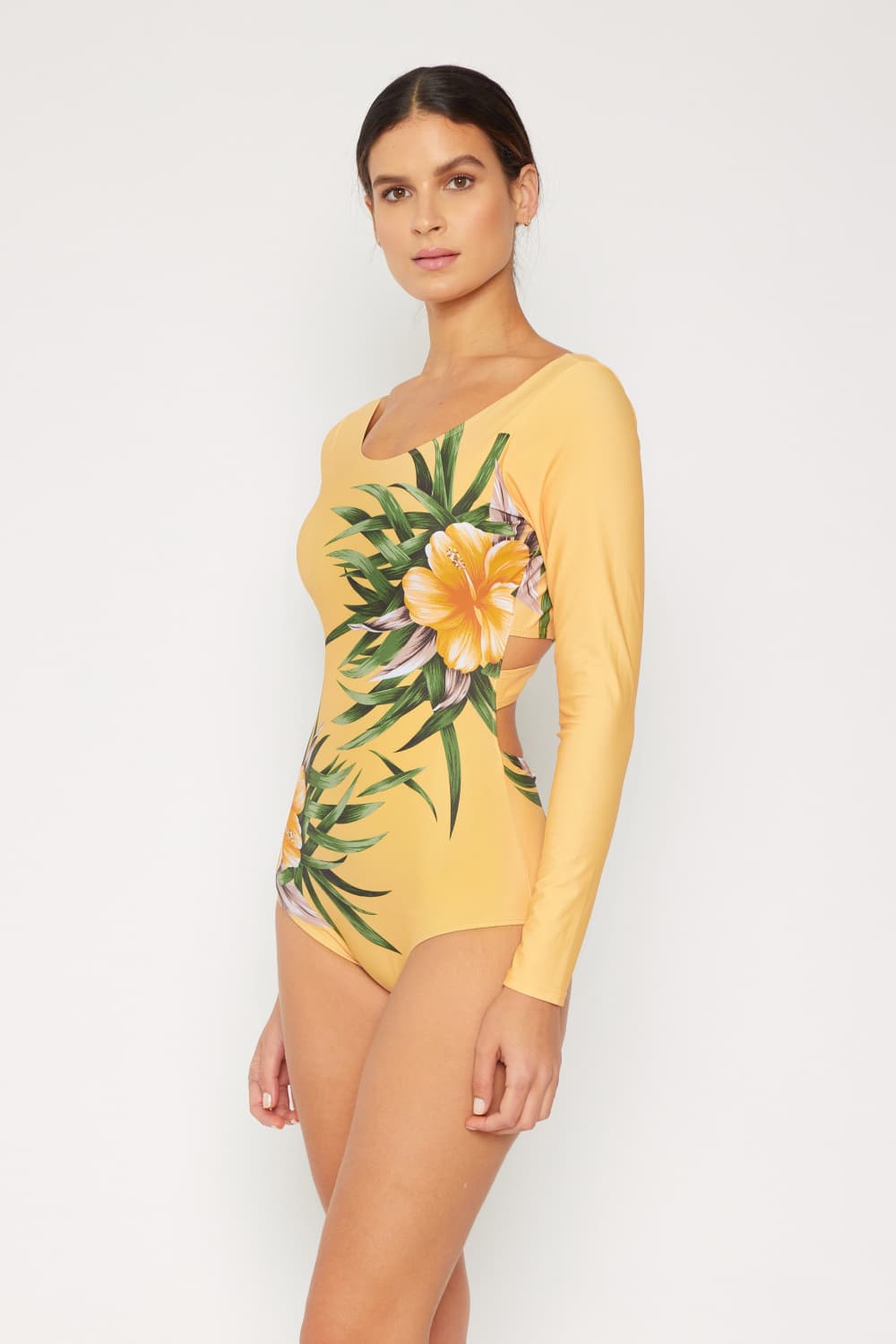 Marina West Swim Cool Down Longsleeve One-Piece Swimsuit – Flyclothing LLC