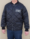 Black Market Diamond Quilted Nylon Jacket Lined Jacket - Flyclothing LLC