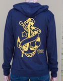 Tennessee Dave Anchor Womens Light Weight Hoodie - Flyclothing LLC