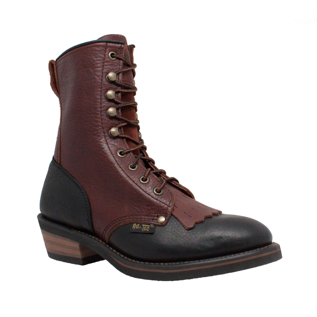 AdTec Women's 8" Packer Black/Dark Cherry - Flyclothing LLC