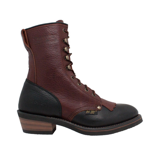 AdTec Women's 8" Packer Black/Dark Cherry - Flyclothing LLC