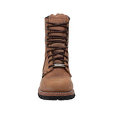 AdTec Women's 9" Steel Toe Logger Brown - Flyclothing LLC