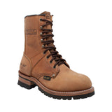 AdTec Women's 9" Logger Brown - Flyclothing LLC