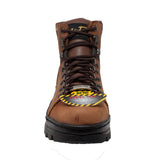 AdTec Women's 6" Steel Toe Work Boot Brown - Flyclothing LLC