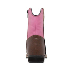 AdTec Toddler's 6" Side Zipper Western Pink - Flyclothing LLC