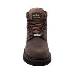 AdTec Men's 6" Steel Toe Work Boot Brown - Flyclothing LLC