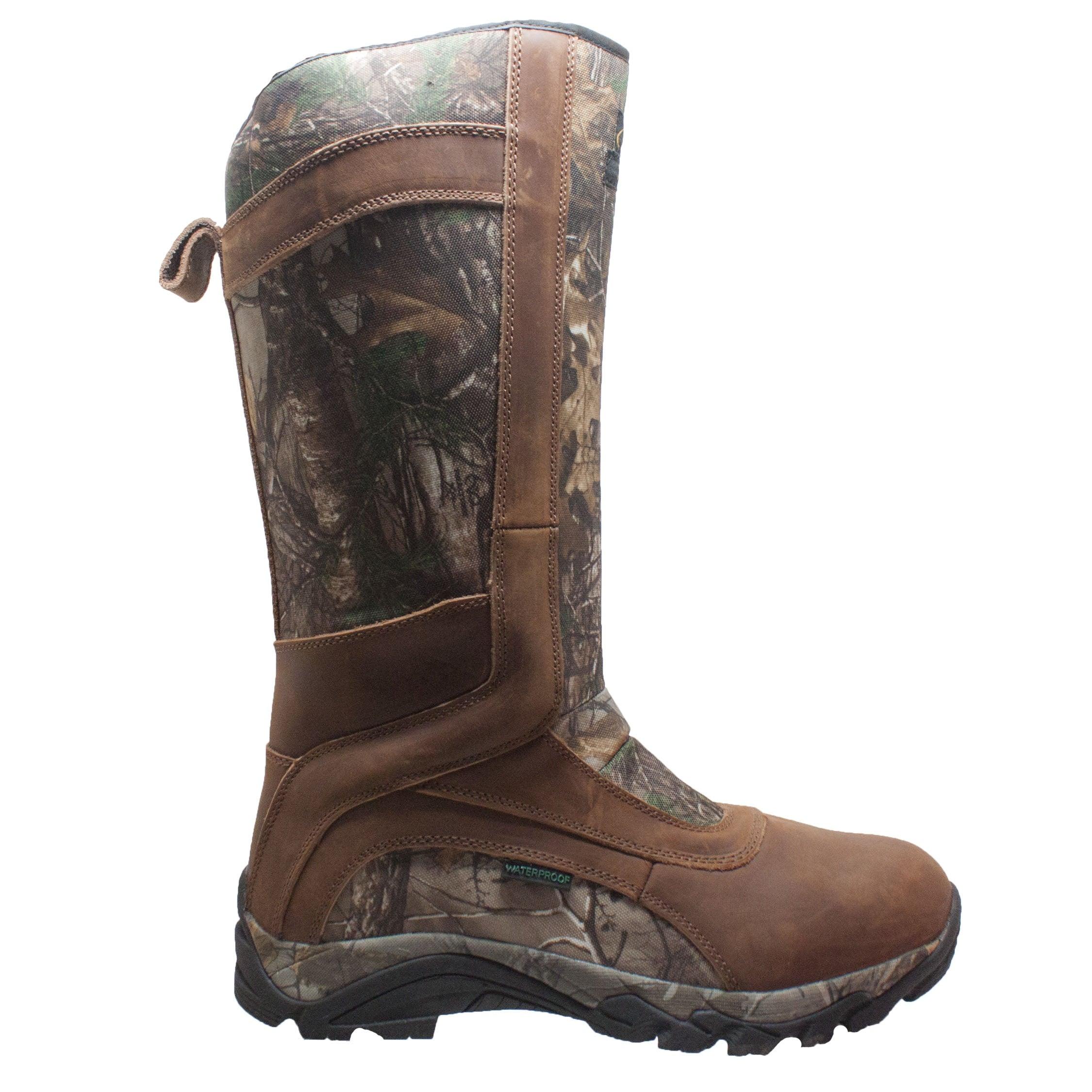 Tecs Men's 15" Snake Bite Boot Brown Camo - Flyclothing LLC