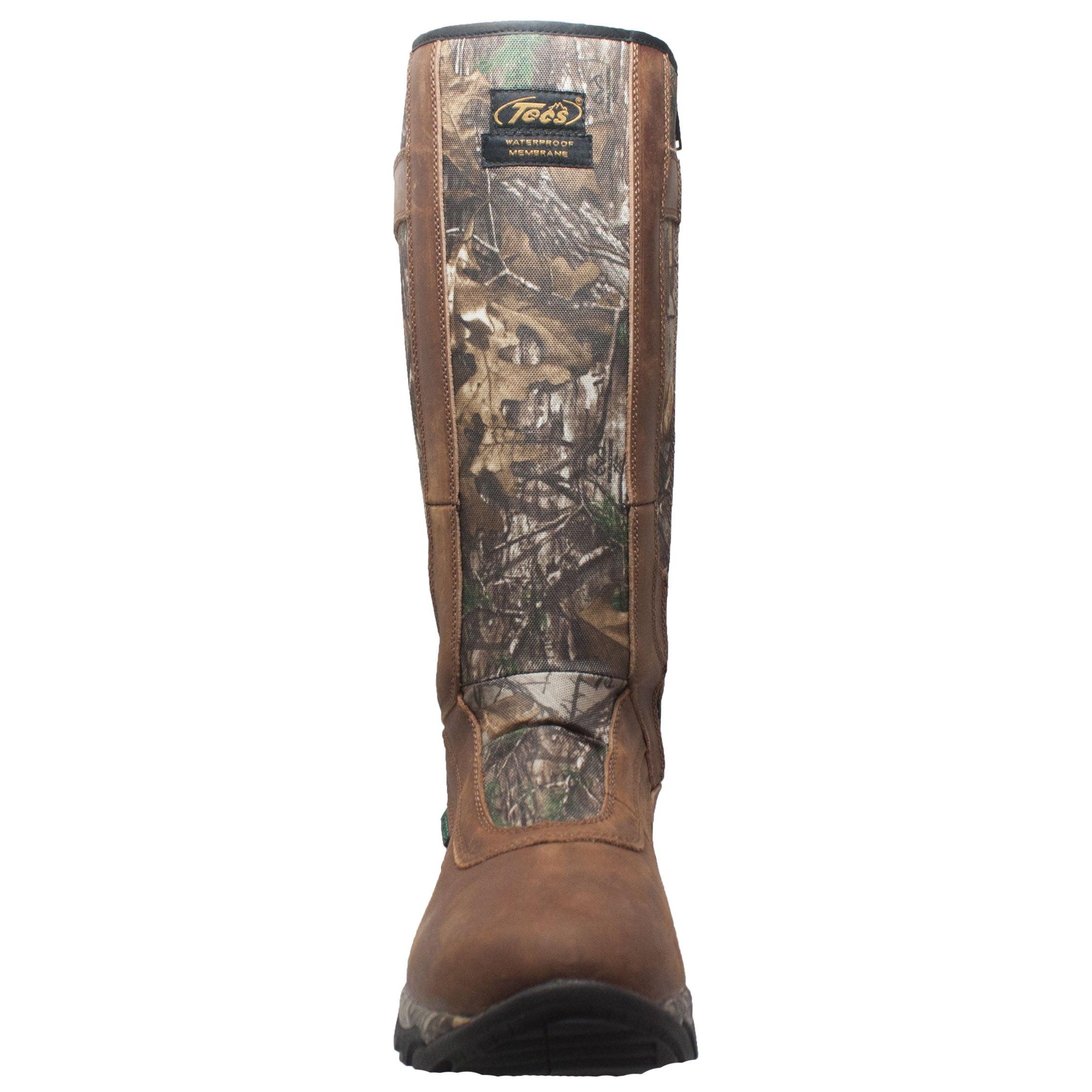 Tecs Men's 15" Snake Bite Boot Brown Camo - Flyclothing LLC