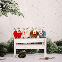 4-Piece Reindeer Hanging Widgets