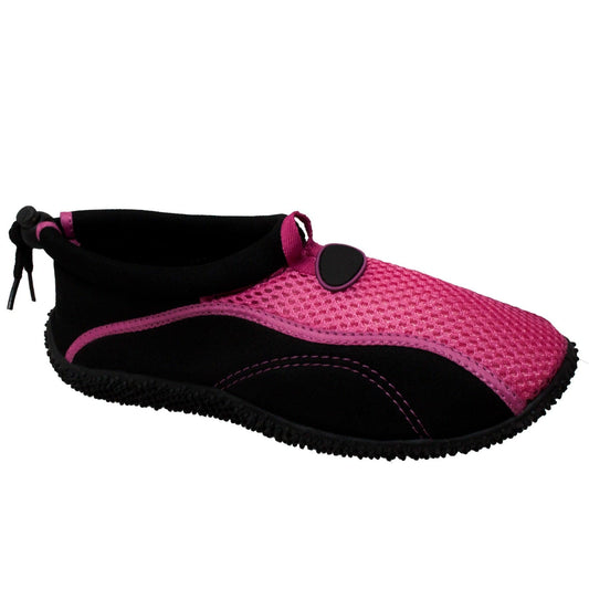 Tecs Women's Aquasock Slip On Pink/Black - Flyclothing LLC