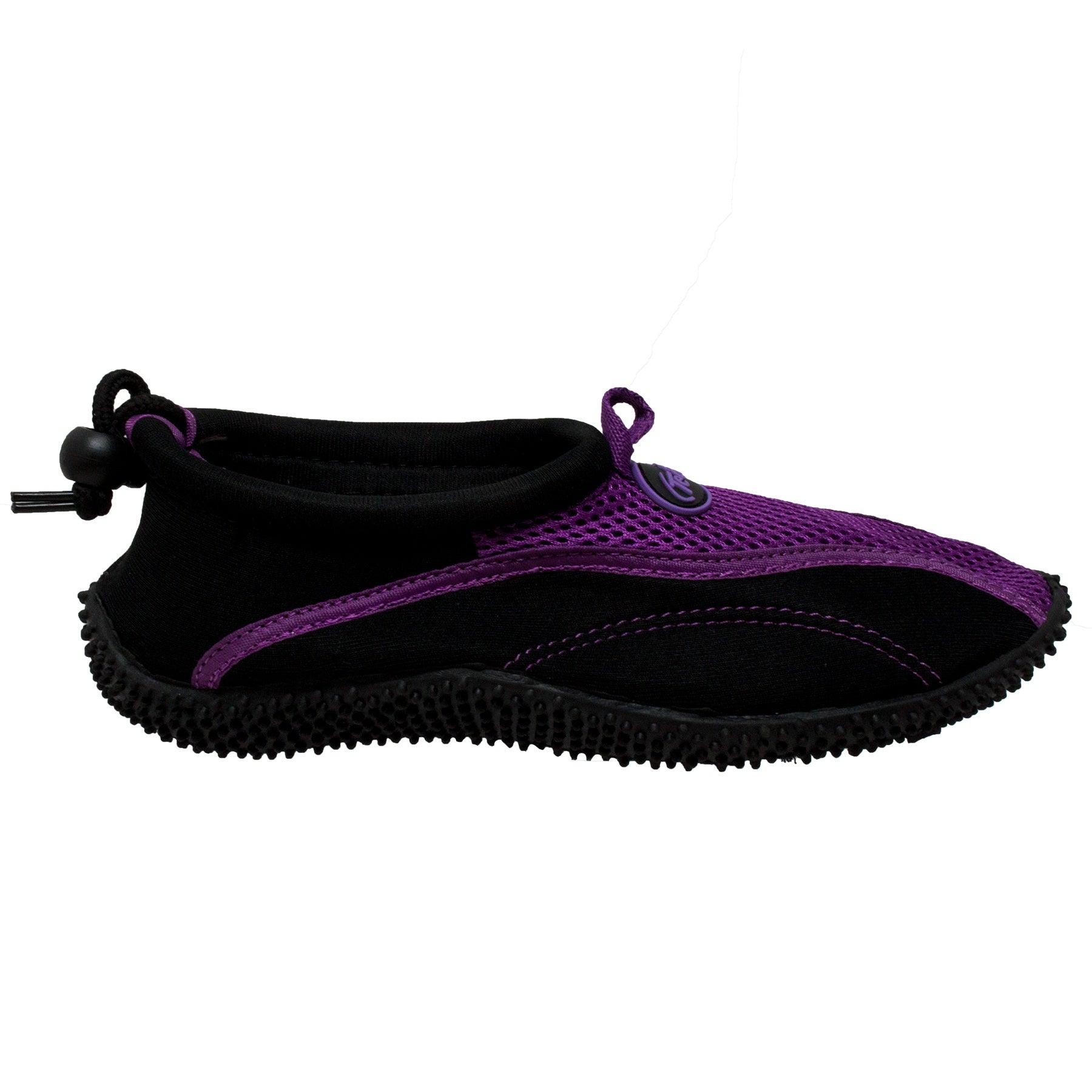 Tecs Women's Aquasock Slip On Purple/Black - Flyclothing LLC