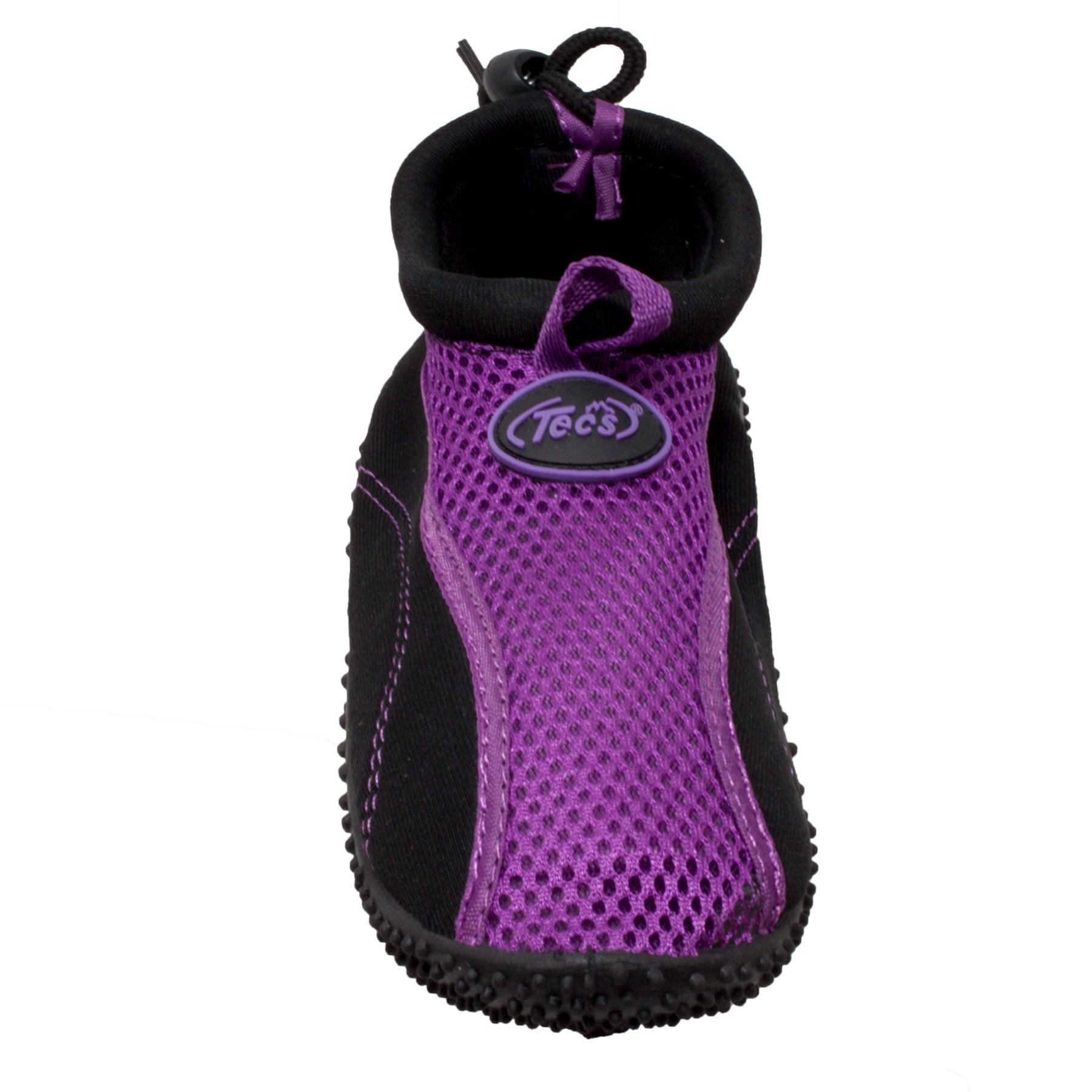 Tecs Women's Aquasock Slip On Purple/Black - Flyclothing LLC