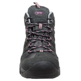 AdTec Women's Composite Toe Work Hiker Grey/Pink - Flyclothing LLC