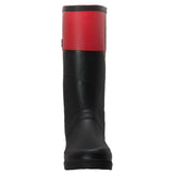 Case IH Women's Rubber Rider Boot with Red Cuff Black - Flyclothing LLC