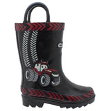 Case IH Children's 3D Big Red Rubber Boot Black - Flyclothing LLC