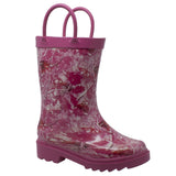 Case IH Children's Camo Rubber Boot Pink - Flyclothing LLC