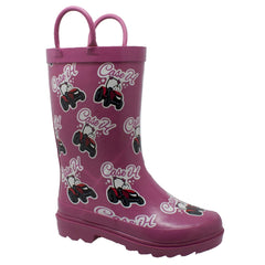 Case IH Toddler's Li'l Pink Rubber Boot Pink - Flyclothing LLC