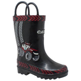 Case IH Toddler's 3D Big Red Rubber Boot Black - Flyclothing LLC