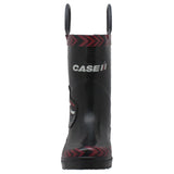 Case IH Toddler's 3D Big Red Rubber Boot Black - Flyclothing LLC