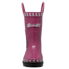 Case IH Toddler's 3D Fern Farmall Rubber Boot Pink - Flyclothing LLC