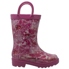 Case IH Toddler's Camo Rubber Boot Pink - Flyclothing LLC